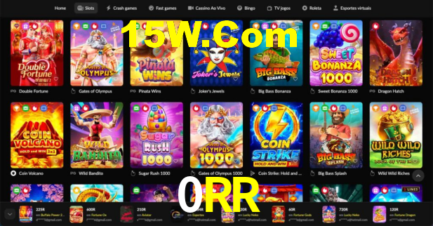 Bônus Generosos e Exclusivos no 0RR para Você!
